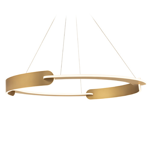 Modern Forms by WAC Lighting Modern Forms Ilios Aged Brass LED Pendant Light PD-86332-AB