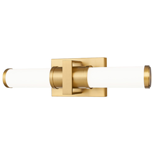 Z-Lite Idris Modern Gold LED Vertical Bathroom Light