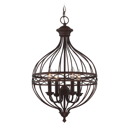 Winterlynn Antique Bronze Pendant by Lite Source Lighting
