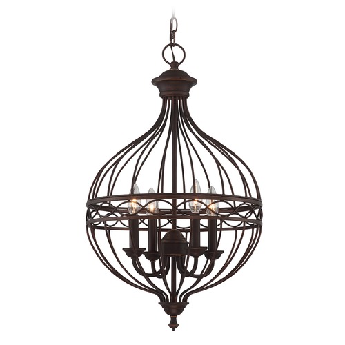 Lite Source Lighting Winterlynn Antique Bronze Pendant by Lite Source Lighting C71359