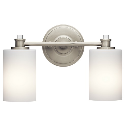 Kichler Lighting Joelson 14-Inch Brushed Nickel Vanity Light by Kichler Lighting 45922NI