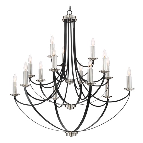 Quoizel Lighting Alana Mystic Black Chandelier by Quoizel Lighting ANA5015K