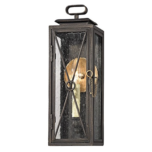 Randolph Vintage Bronze & Brass Outdoor Wall Light by Troy Lighting