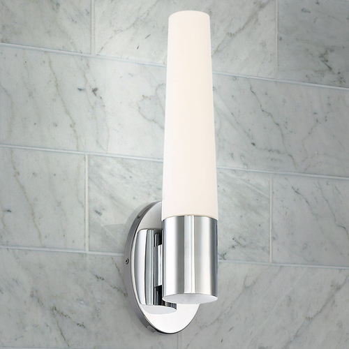 Modern Forms by WAC Lighting Tusk 17-Inch LED Sconce in Chrome 3000K by Modern Forms WS-38817-CH