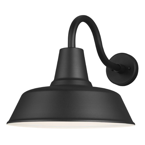 Visual Comfort Studio Collection LED Outdoor Barn Wall Light in Black by Visual Comfort Studio 8837401EN3-12