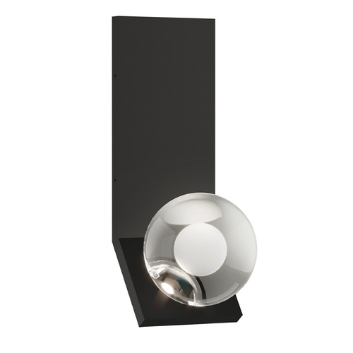 Visual Comfort Modern Collection Sean Lavin Mina LED Sconce in Black by Visual Comfort Modern 700WSMINAB-LED930