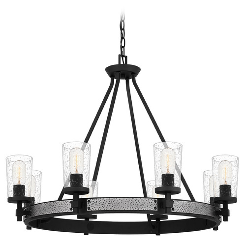 Quoizel Lighting Alpine Chandelier in Earth Black by Quoizel Lighting ALP5032EK