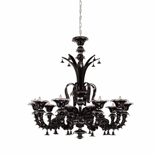 Eurofase Lighting Orillia Black Chandelier by Eurofase Lighting 16661-021