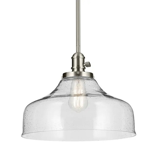 Kichler Lighting Avery 14.50-Inch Pendant in Brushed Nickel by Kichler Lighting 43906NI