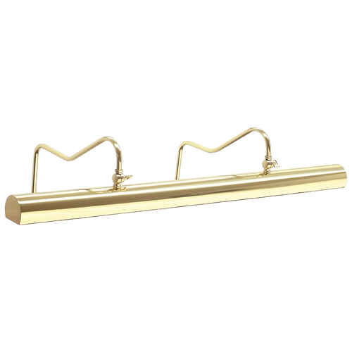 Hyde Park Picture Light in Polished Brass by House of Troy Lighting