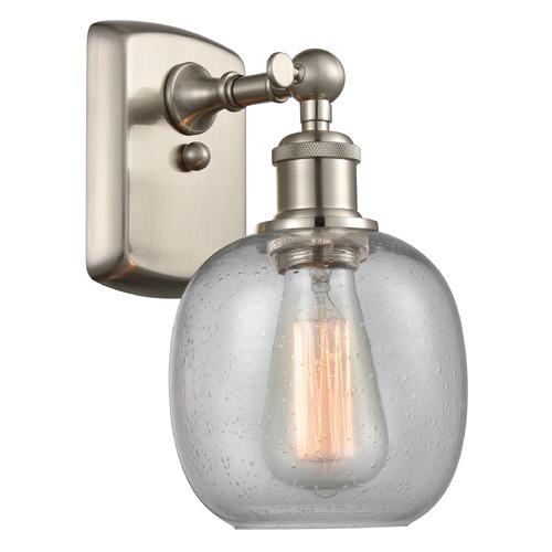 Innovations Lighting Innovations Lighting Belfast Brushed Satin Nickel Sconce 516-1W-SN-G104