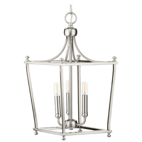 Progress Lighting Parkhurst Brushed Nickel Pendant Light