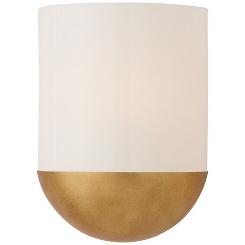 Visual Comfort Signature Collection Barbara Barry Crescent Sconce in Gild by Visual Comfort Signature BBL2155GWG