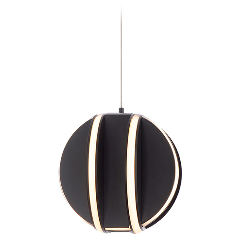 Carillion Black LED Mini Pendant by Modern Forms