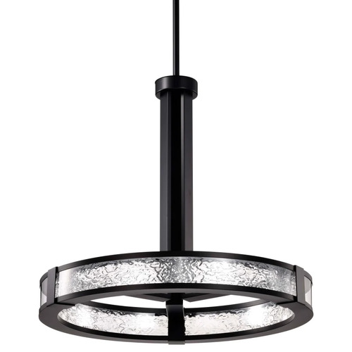 Darrow LED 3000K Pendant in Matte Black by Nuvo Lighting