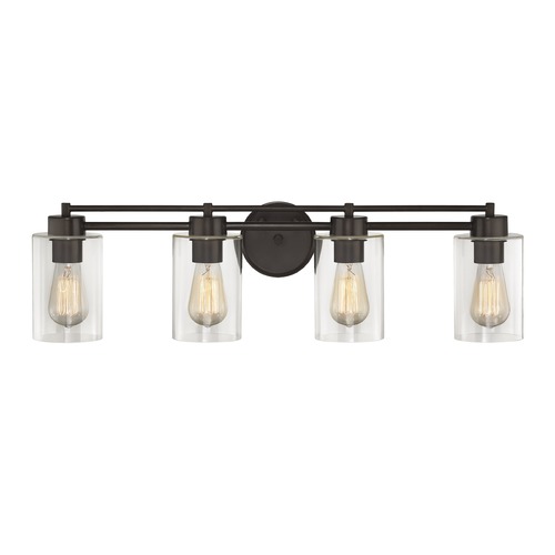 Design Classics Lighting Bronze Bathroom Light 704-220 GL1040C