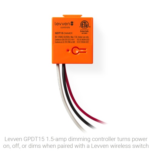 Levven Dimmer Controller for Wireless Switches