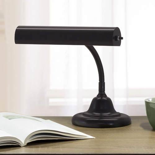 Advent Black Piano Lamp by House of Troy Lighting