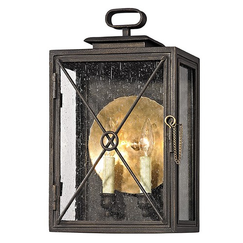 Troy Lighting Randolph Vintage Bronze & Brass Outdoor Wall Light by Troy Lighting B6443