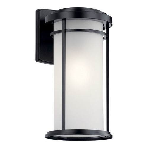 Toman 20-Inch Large Black Outdoor Wall Light by Kichler Lighting