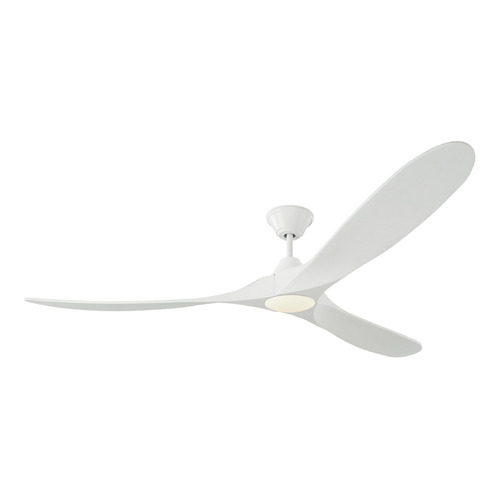 Visual Comfort Fan Collection Maverick 70-Inch LED Fan in Matte White by Visual Comfort & Co Fans 3MAVR70RZWD
