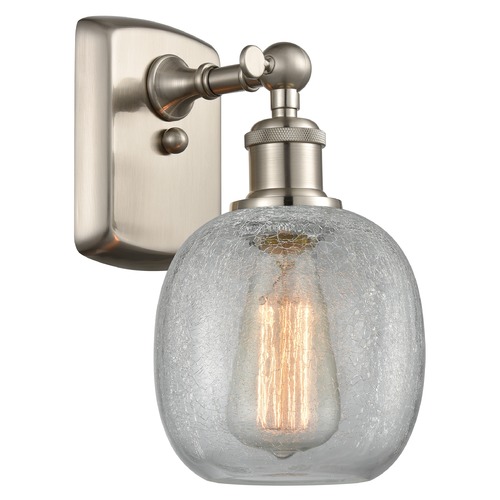 Innovations Lighting Innovations Lighting Belfast Brushed Satin Nickel Sconce 516-1W-SN-G105