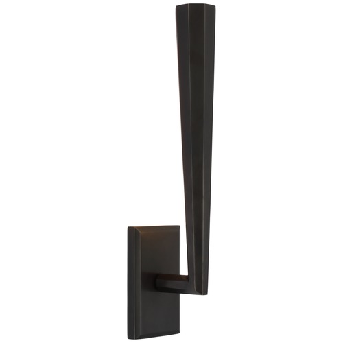 Visual Comfort Signature Collection Thomas OBrien Galahad Sconce in Bronze by Visual Comfort Signature TOB2712BZ