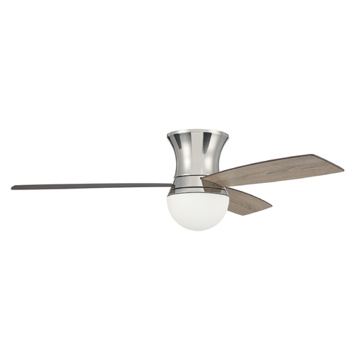 Daybreak Polished Nickel LED Ceiling Fan by Craftmade Lighting
