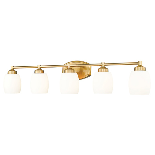 Z-Lite Z-Lite Kendrick Luxe Gold Bathroom Light 745-5V-LG