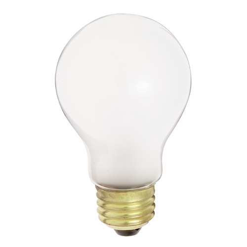 Satco Lighting Incandescent A19 Light Bulb Medium Base 2700K Dimmable S5010