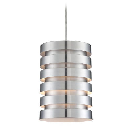 Lite Source Lighting Tendrill Aluminum Mini Pendant by Lite Source Lighting LS-19923ALU