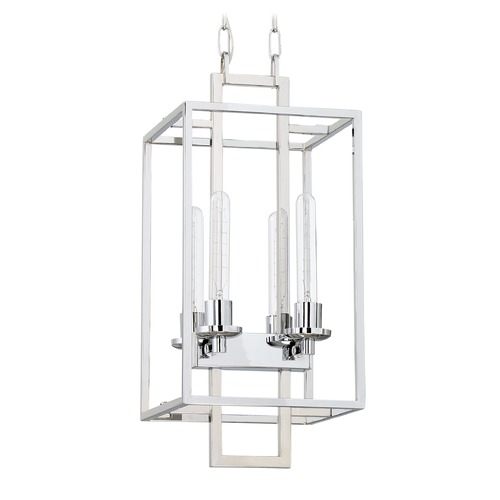 Cubic 10.50-Inch Pendant in Chrome by Craftmade Lighting
