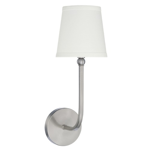 Dawson 17-Inch Wall sconce in Brushed Nickel by Capital Lighting