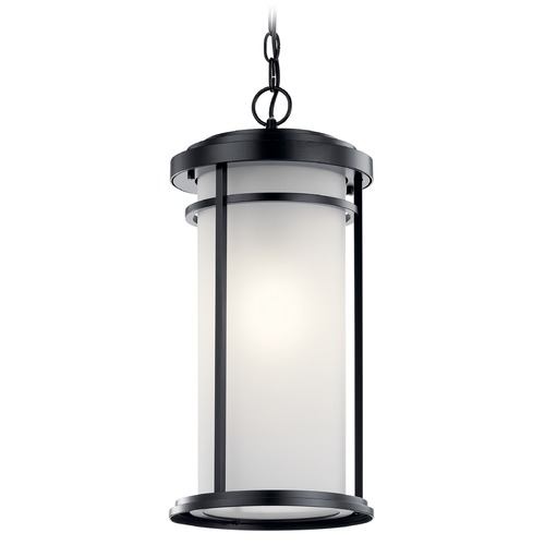 Kichler Lighting Toman 21.25-Inch Black Outdoor Hanging Light by Kichler Lighting 49689BK