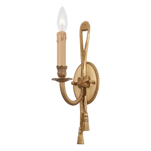 Metropolitan Lighting Metropolitan Lighting Metropolitan Antique Gold Sconce N9681A