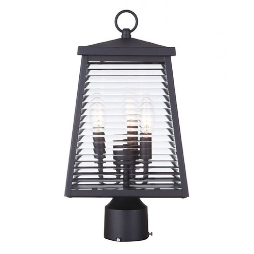 Craftmade Lighting Armstrong Midnight Post Light by Craftmade Lighting ZA4115-MN