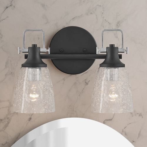 Easton 14.50-Inch Vanity Light in Black by Hinkley Lighting