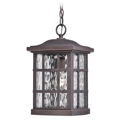 Quoizel Lighting Stonington Palladian Bronze Outdoor Hanging Light by Quoizel Lighting SNN1909PN