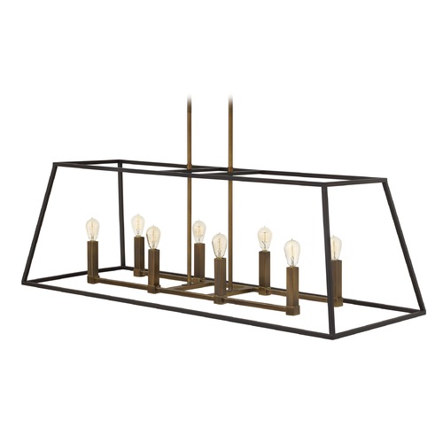 Fulton 48-Inch Bronze Linear Chandelier by Hinkley Lighting