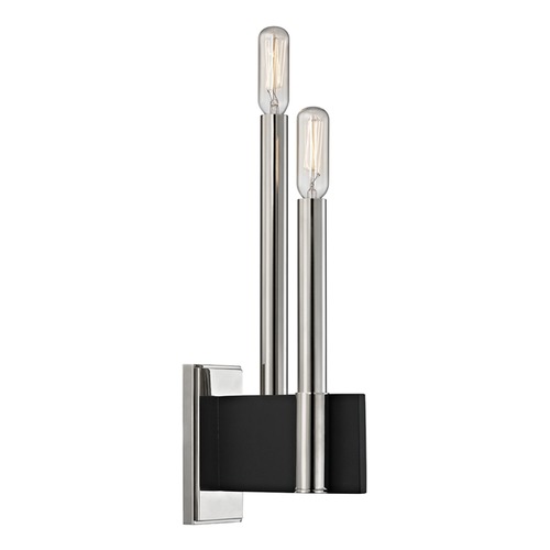 Hudson Valley Lighting Abrams Polished Nickel 2-Light Sconce by Hudson Valley Lighting 8812-PN