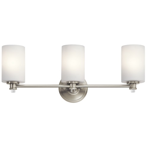 Joelson 24-Inch Brushed Nickel Vanity Light by Kichler Lighting