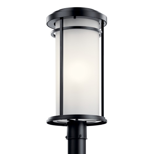 Kichler Lighting Toman 22-Inch Black Post Light by Kichler Lighting 49690BK