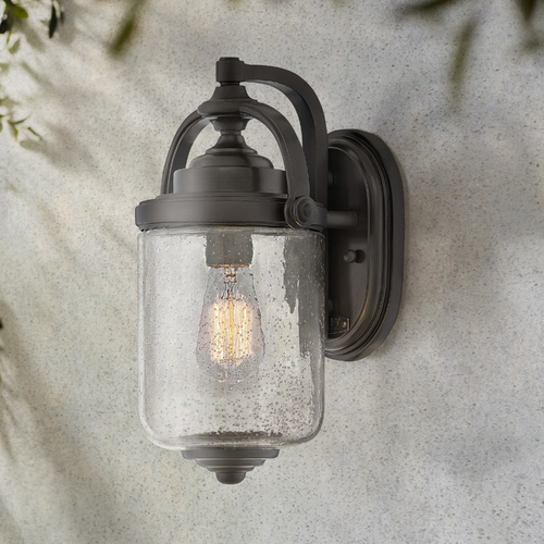 Willoughby 14-Inch Oil Rubbed Bronze Outdoor Wall Light by Hinkley Lighting