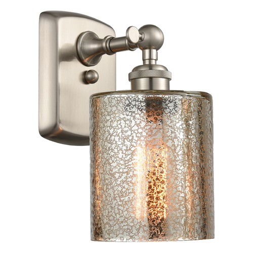 Innovations Lighting Innovations Lighting Cobbleskill Brushed Satin Nickel Sconce 516-1W-SN-G116