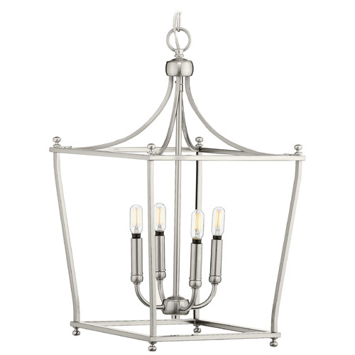 Progress Lighting Parkhurst Brushed Nickel Pendant Light