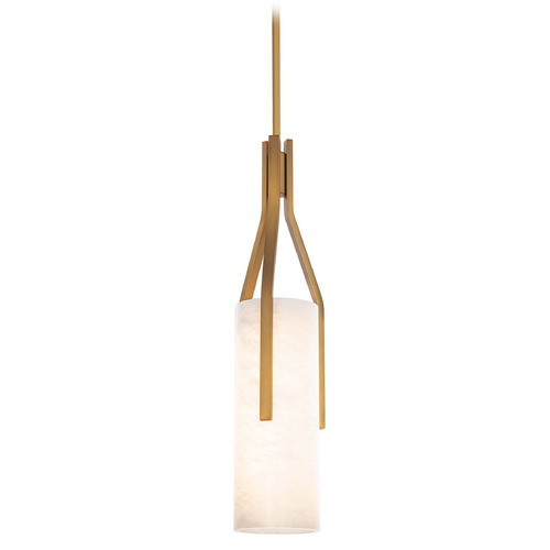 Firenze Aged Brass LED Mini Pendant by Modern Forms