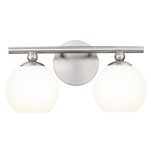 Z-Lite Z-Lite Neoma Brushed Nickel Bathroom Light 1100-2V-BN