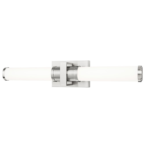 Z-Lite Z-Lite Idris Brushed Nickel LED Vertical Bathroom Light 1019-25W-BN-LED