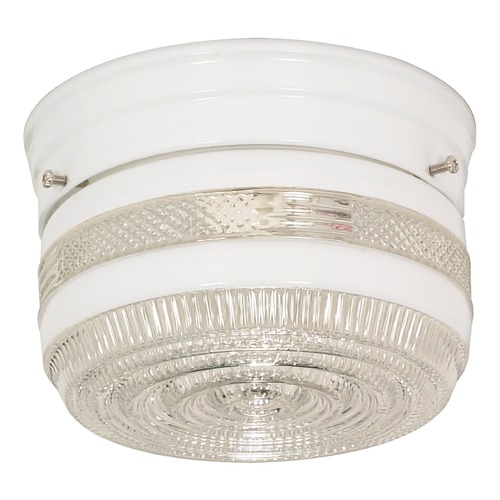 White Flush Mount by Nuvo Lighting