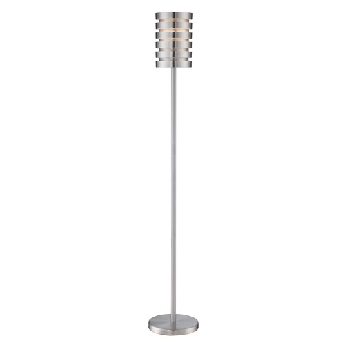 Lite Source Lighting Tendrill Aluminum Torchiere Lamp by Lite Source Lighting LS-82923ALU